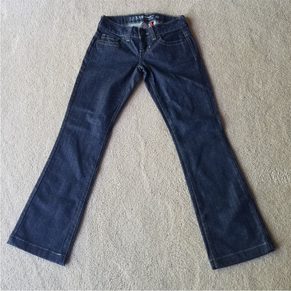 GUESS Stretch Boot Cut Dark Rinse Jeans size 26 NEW